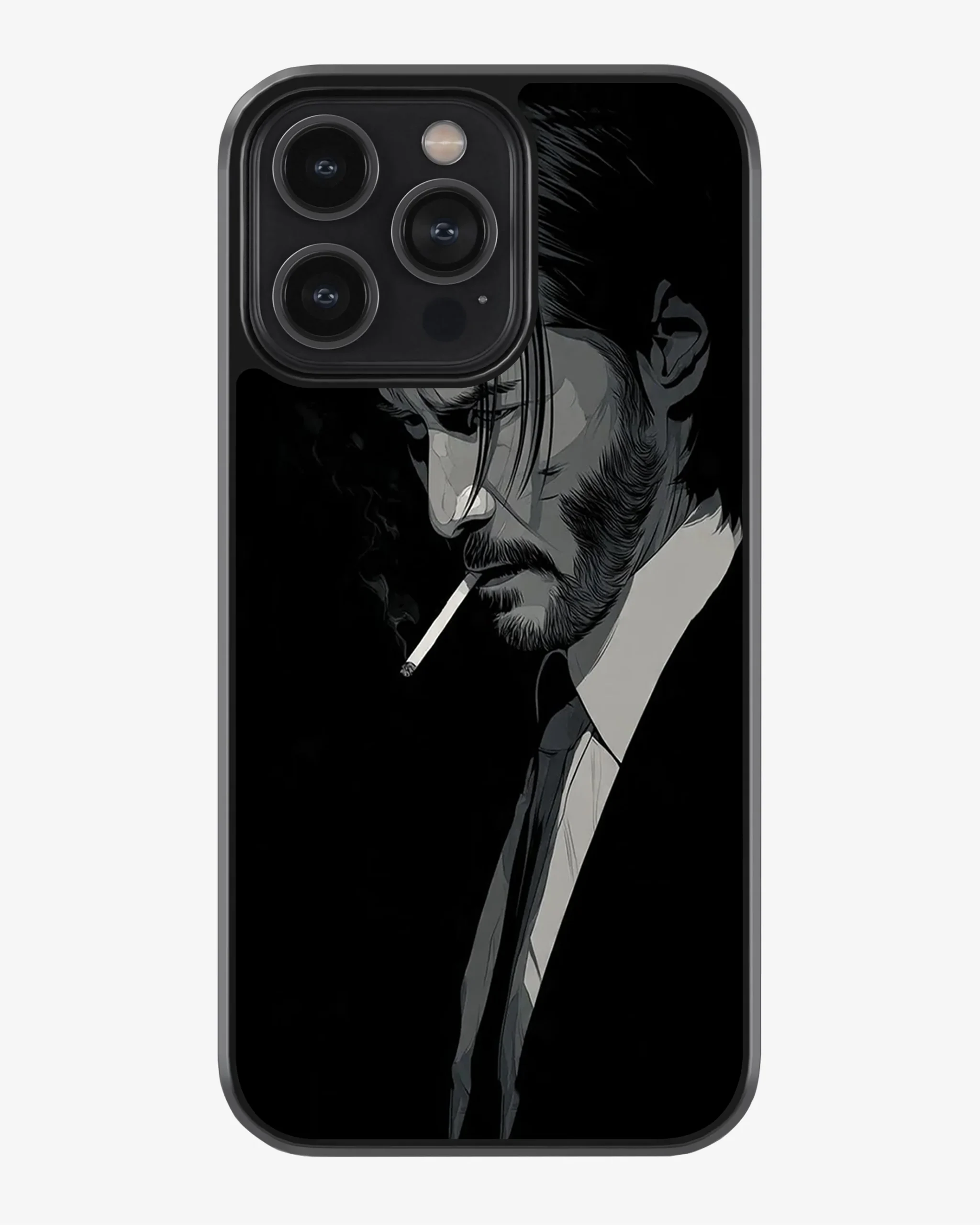 Classic Mafia Style Attitude Phone Cover Glass Case