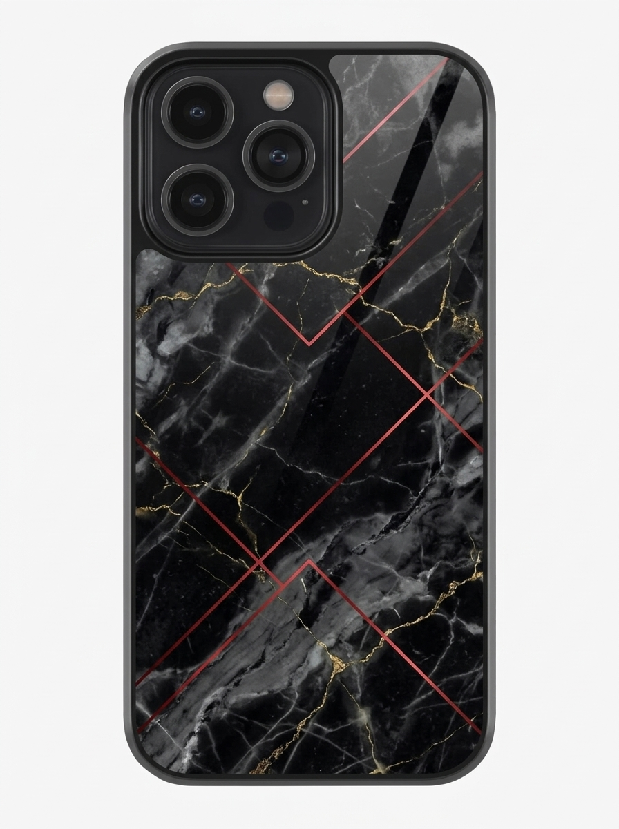 Luxury Black Marble Gold