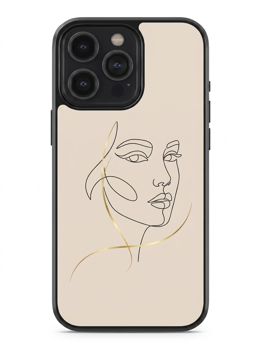 Minimal Luxury Line Art