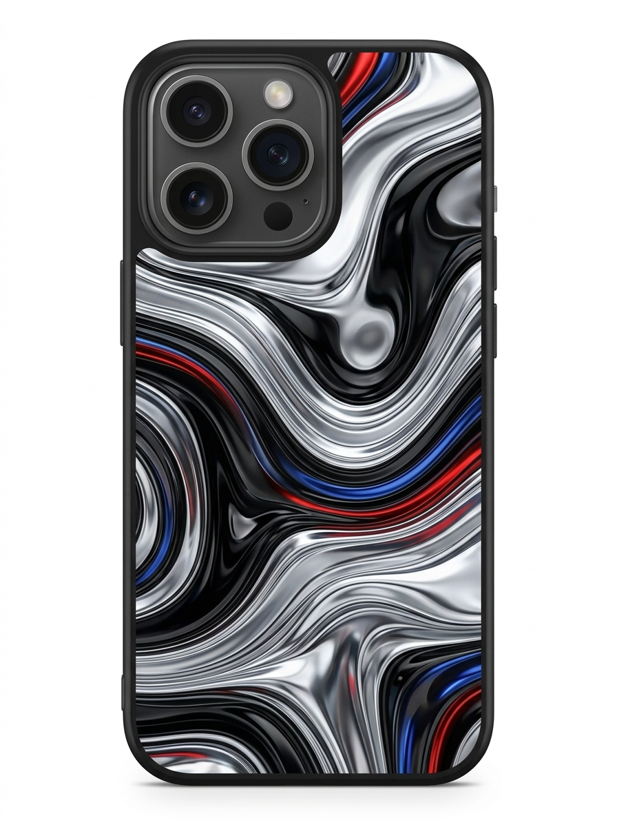 Liquid Chrome Abstract